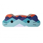 Freecat Rascador para Gatos Carton Face Catnip Azul