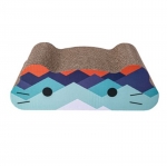 Freecat Rascador para Gatos Carton Face Catnip Azul