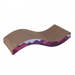 Freecat Rascador para Gatos Snake Catnip Rojo
