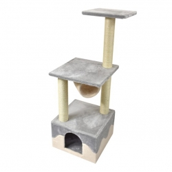 Nayeco Rascador para Gatos con Varias Alturas Savanna Tarde Gris