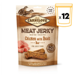 Carnilove Dog Adulto Jerky en barritas sabor Codorniz Pollo