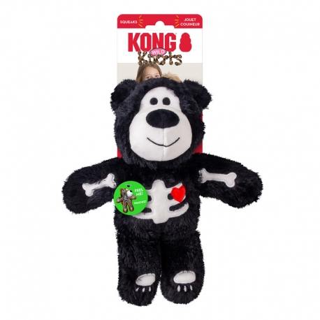 Kong Peluche Para Perros Skeleton Oso de Halloween