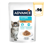 Comida Húmeda con Pollo para Gatitos Jóvenes Advance