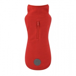Nayeco Forro Polar para Perros Color Rojo