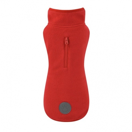 Nayeco Forro Polar para Perros Color Rojo