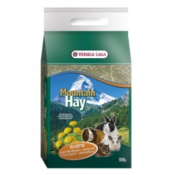 Versele Laga Mountain Hay Diente de León Heno para Pequeños Mamíferos