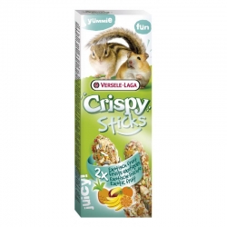 Versele Laga Crispy Sticks Snack para Hámsters y Ardillas con Frutos Exóticos