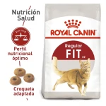 Saco Frontal - Royal Canin Regular Fit 32 Pienso Para Gato