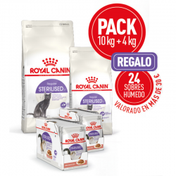 Royal Canin Regular Sterilised 37 Pienso Para Gato Adulto Esterilizado 4 KILOS GRATIS!!