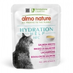 Almo Nature HFC Hydration Help Comida Húmeda para Gatos Caldo con Salmón