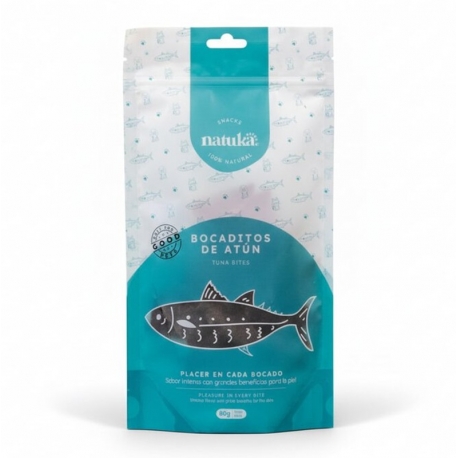 Natuka Bocaditos de Atún Snack Para Perros y Gatos