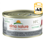 Almo Nature HCF Natural Comida Húmeda para Gatos con Atún y Anchoa