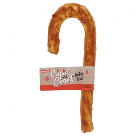 Cupid and Comet Bastón de Colágeno Snack para Perros Navidad