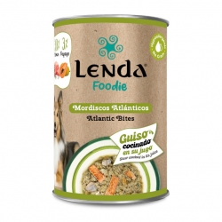 Pack comida húmeda para perros Lenda Mordiscos Atlanticos con Pescado