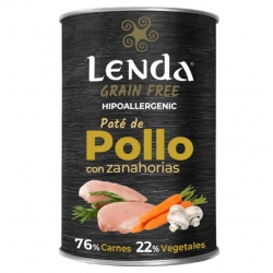 Pack comida húmeda para perros Lenda con Pollo