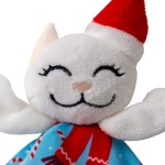 Kong Crackles Santa Kitty Peluche para Gatos de Navidad