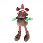 Peluche para Perros Reno de Piernas Largas de Navidad Pawise