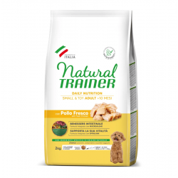 Natural Trainer Small Toy Pienso Para Perros Pequeños con Pollo Fresco