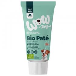 Wow Bio Paté de Hígado Snack para Perros