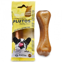 Plutos Small Hueso para Perros Pequeños Snack con Queso y Pollo
