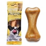 Plutos Medium Hueso para Perros Medianos Snack con Queso y Pollo