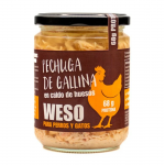 Weso Pechuga de Gallina en Caldo de Huesos para Perros y Gatos