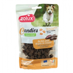 Zolux Candies Mini Estrella Snack para Perros Pequeños con Hígado