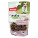 Zolux Candies Mini Jamoncitos Snack para Perros Pequeños con Jamón y Calcio