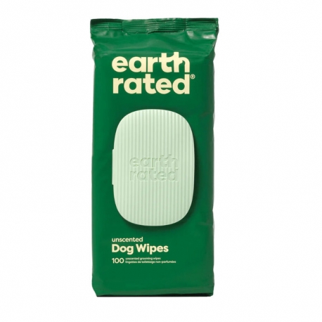 Earth Rated Toallitas Húmedas para Perros sin Fragancia