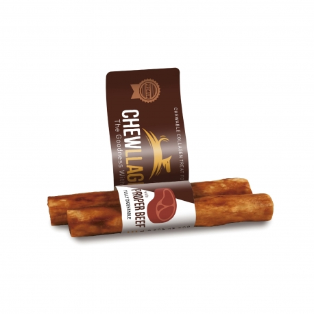 Chewllagen Medium Roll Ternera Snack para Perros Medianos con Colágeno