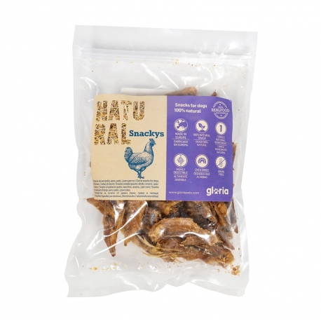 Natural Snackys Snack para Perros Alas de Pollo