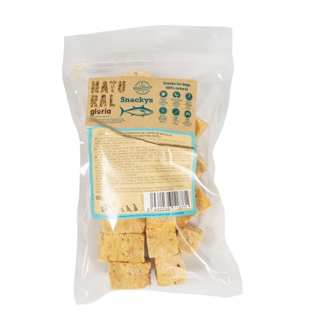 Natural Snackys Snack para Perros Delicias de Bacalao