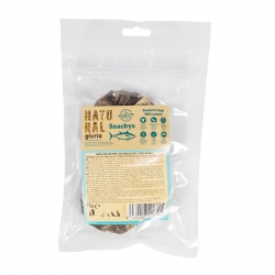 Natural Snackys Snack para Perros Anillos de Piel de Bacalao