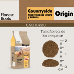Honest Roots Origin Countryside Puppy Pienso Natural para Cachorros con Pollo y Vacuno