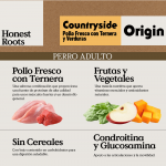 Honest Roots Origin Countryside Pienso Natural para Perros con Pollo y Vacuno
