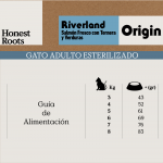 Honest Roots Origin Riverland Pienso Natural Para Gatos Esterilizados con Salmón y Vacuno