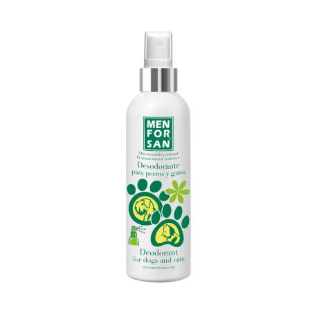 Menforsan Desodorante para Perros y Gatos Fragancia Talco
