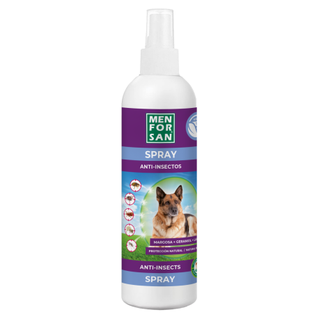 Menforsan Spray Anti-Insectos para Perros con Margosa