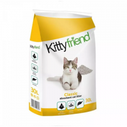 KittyFriend Classic Arena Absorbente para Gatos Sin Perfume