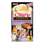 Churu Luxury Snack Cremoso para Gatos Receta de Atún con Langostinos
