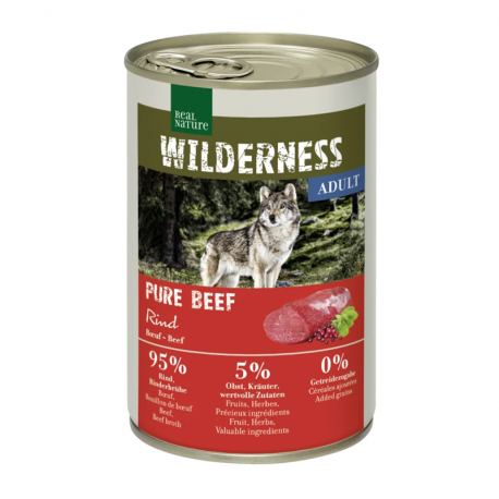 Real Nature Wilderness Latas Perros Adultos Ternera