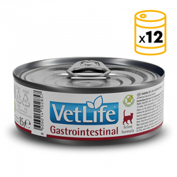 Farmina Vet Life Cat Gastrointestinal dieta húmeda para gatos 12x85grs