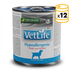 Farmina vet life dog hypoallergenic pato caja 6x300gr dieta húmeda para perros