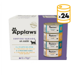 Applaws Multipack Suprema Latas de Comida Húmeda Surtidas en Caldo para Gatos
