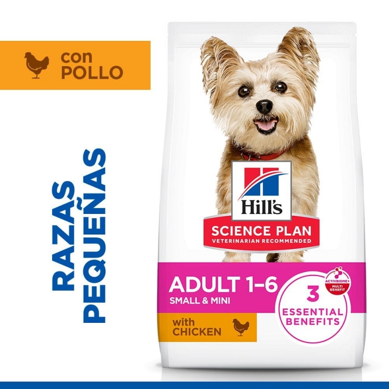 1,5 Kg. Pienso Hills Science Plan Para Perros Adultos Mini Con Pollo