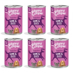 Edgard & Cooper Comida Húmeda Para Perros con Carne de Caza y Pato