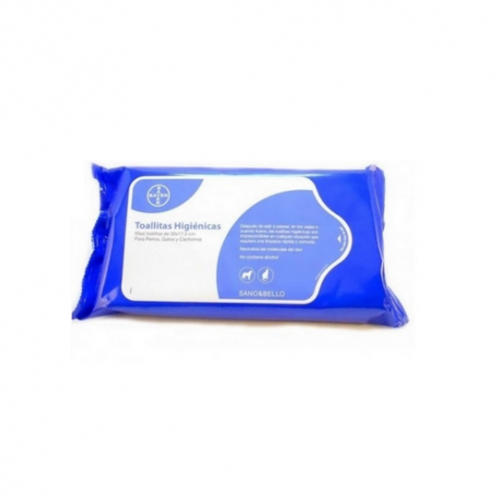 Bayer-Lingettes hygiénique pour chien et chat (1)