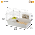 Jaula Cavie 80 El Grey Ferplast