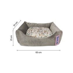 Cama Bold Glow Green Speckles Para Perros
