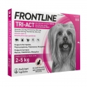 Pack Super Protection : Frontpro Comprimés Mâchables 2-4kg + Frontline Tri-Act 3 Pipettes (2-5kg) chiens Mini